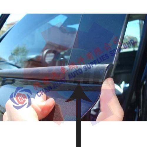 Ford Ranger T6 OUTER Door Glass Moulding Pintu LUAR (1pc)