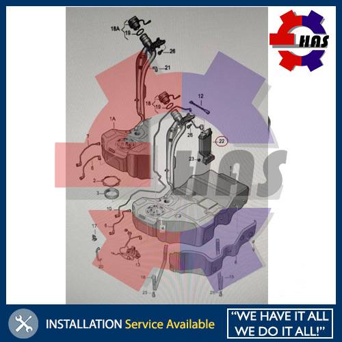 VOLKSWAGEN GOLF JETTA PASSAT CHARCOAL CANISTER