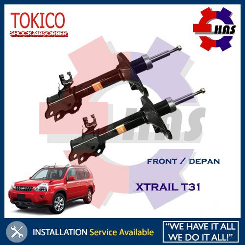 NISSAN XTRAIL T31 XTRAIL TOKICO SHOCK ABSORBER HEAVY DUTY ABSORBERS
