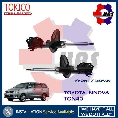 Toyota Innova TGN40 FRONT REAR TOKICO Shock Absorber Heavy Duty