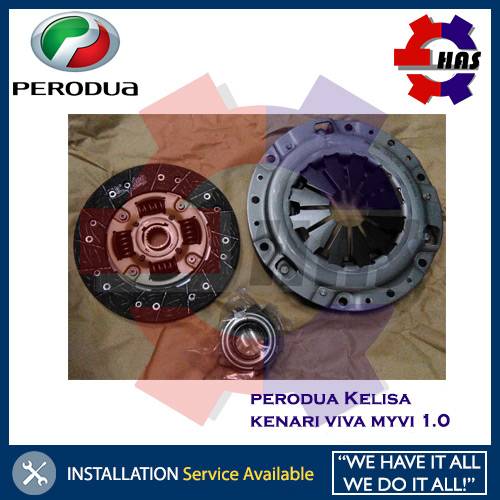 Perodua Kelisa Kenari Viva Myvi 1.0 Clutch Kit Set Plate Cover Bearing