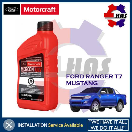 FORD AUTO TRAMSMISSION FLUID MERCON ULV 10SPEED RANGER T7 MUSTANG (XT12