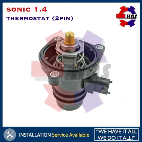 Chevrolet Sonic 1.4 Thermostat with Housing 2pin Sensor P0597 Fault Code  Engine Coolant Heater Control O-