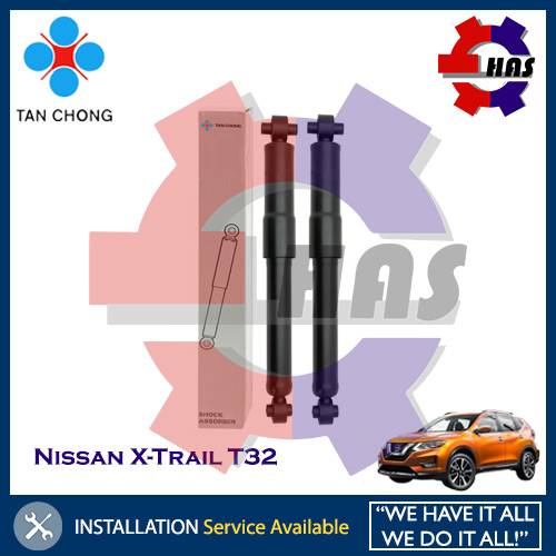 Nissan XTrail T32 Tan Chong Absorbers Front Rear Shock Absorber Xtrail