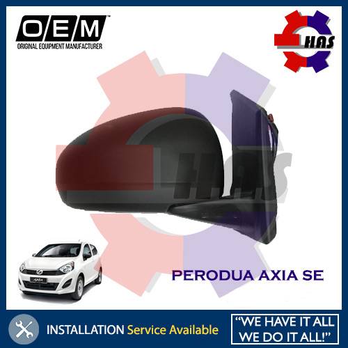 PERODUA AXIA SE SIDE MIRROR NO LAMP NEW 5WIRE