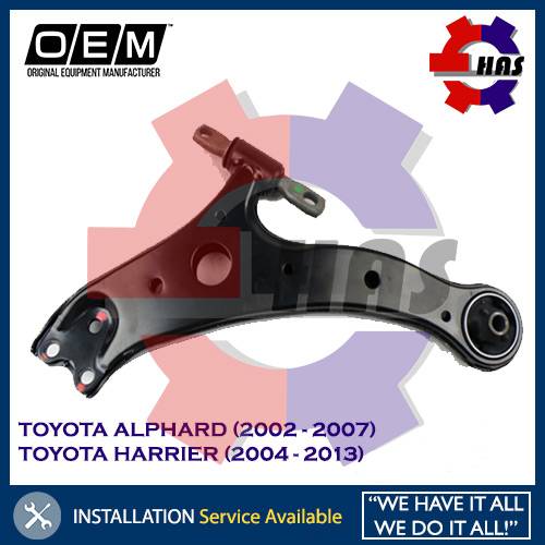 Front Lower Arm Control Arms Toyota Alphard ANH10 MNH10 Harrier ACU30
