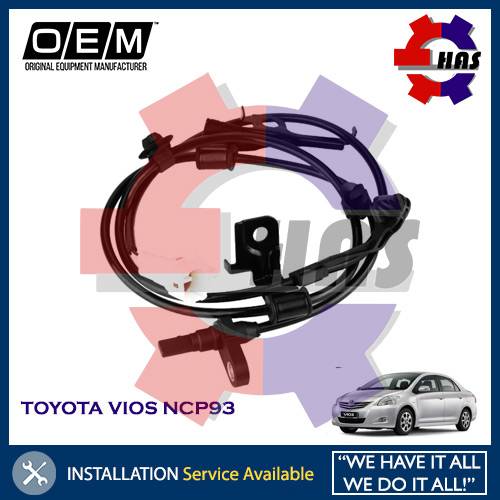 FRONT REAR ABS SENSOR TOYOTA VIOS NCP93