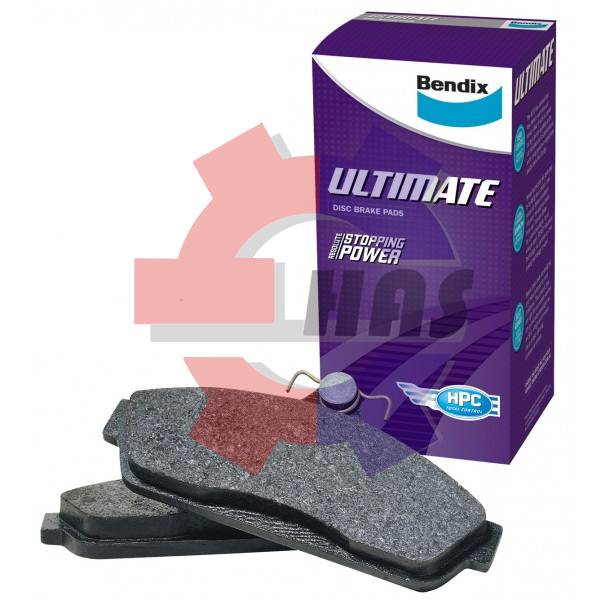 BENDIX ULTIMATE FRONT DISC BRAKE PAD PERODUA MYVI LAGI BEST AXIA BEZZA