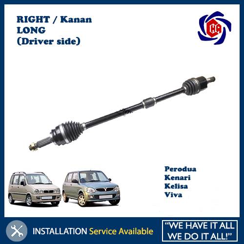 Perodua Kenari Kelisa Viva Drive Shaft Driveshaft