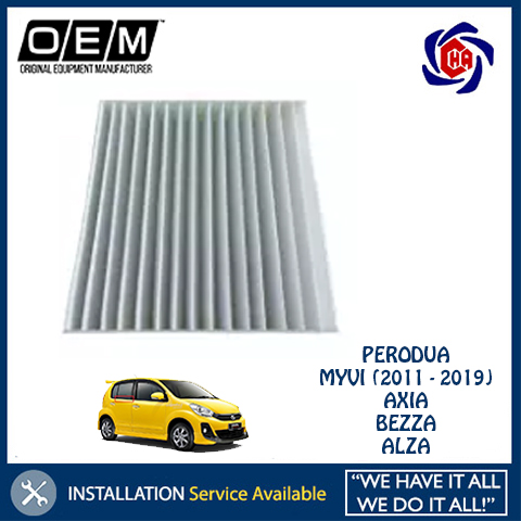 Perodua Bezza Alza Axia Myvi Aircond Filter Cabin Filter (1pc)