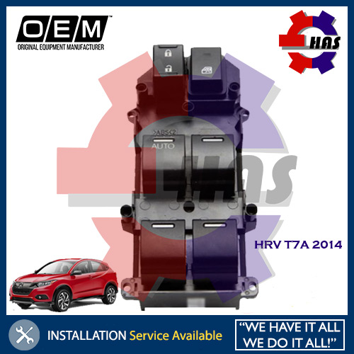 Honda HRV HRV T7A 2014 power window main switch