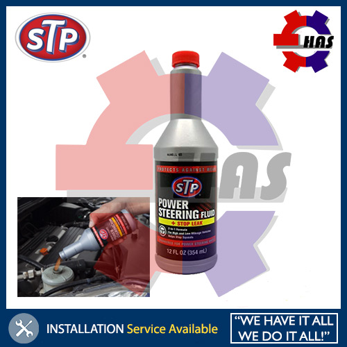 STP Power Steering Fluid+Stop Leak (354mL)