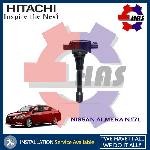 NISSAN ALMERA N17L GENUINE HITACHI JAPAN IGNITION PLUG COIL