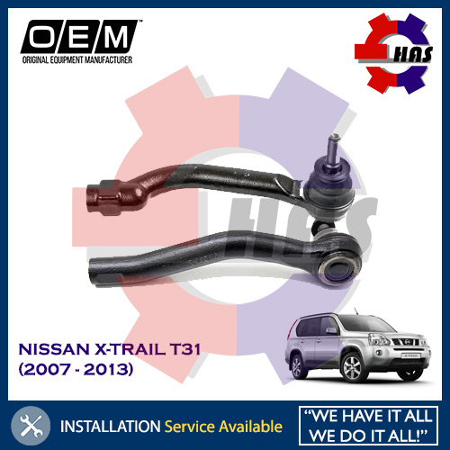 Tie Rod End Set Nissan XTrail T31 2.0 20072013 2pcs XTrail X Trail T 31