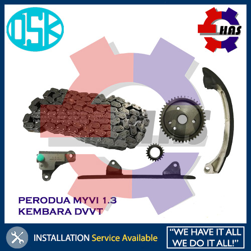 JAPAN OSK TIMING CHAIN SET PERODUA MYVI 1.3 KEMBARA DVVT