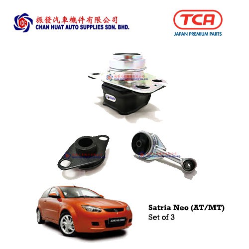 Proton Satria Neo (AT/MT) Engine Mounting (Set of 3) AUTO/MANUAL